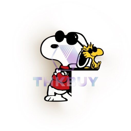 Cool Snoopy and Woodstock Door Corner Decor - Image 2