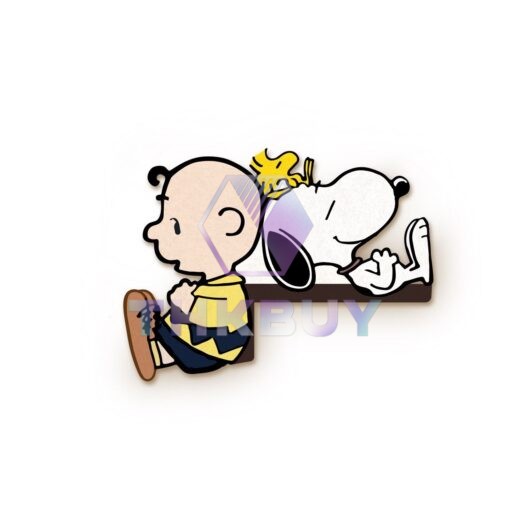 Chill Charlie, Snoopy and Woodstock Door Corner Decor - Image 2