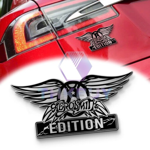 Aerosmith Edition Laser Engraved Car Name Emblem