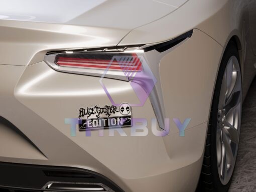 Alice Cooper Edition Laser Engraved Car Name Emblem - Image 5