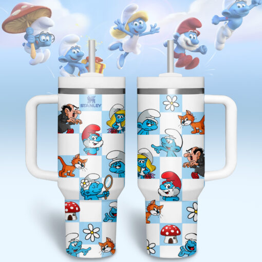 The Smurfs 40oz Stanley Handle Tumbler