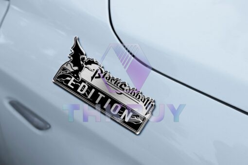 Black Sabbath Edition Laser Engraved Car Name Emblem - Image 4