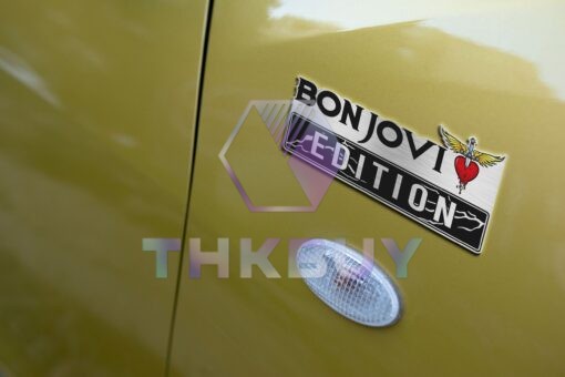 Bon Jovi Edition Laser Engraved Car Name Emblem - Image 5