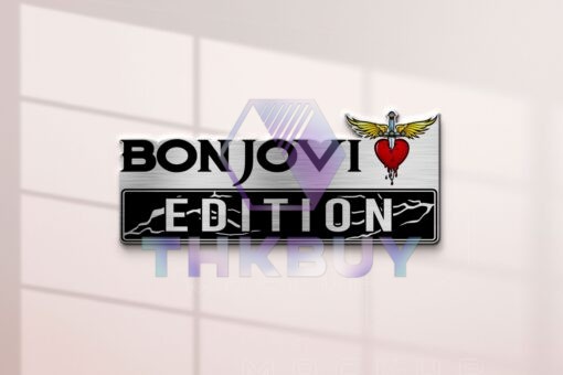 Bon Jovi Edition Laser Engraved Car Name Emblem - Image 2
