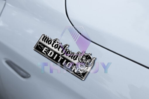 Motörhead Edition Laser Engraved Car Name Emblem - Image 3