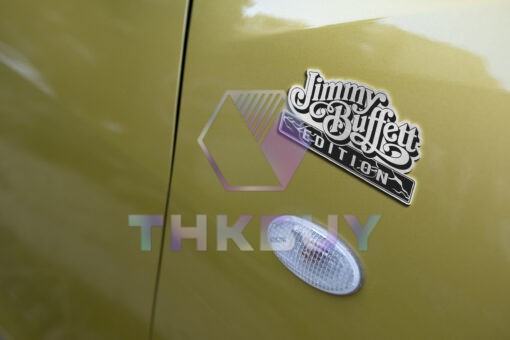 Jimmy Buffett Edition Laser Engraved Car Emblem - Image 4