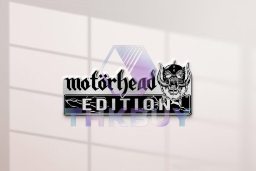 Motörhead Edition Laser Engraved Car Name Emblem - Image 6