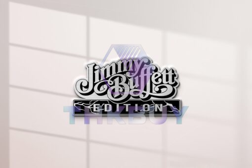 Jimmy Buffett Edition Laser Engraved Car Emblem - Image 6