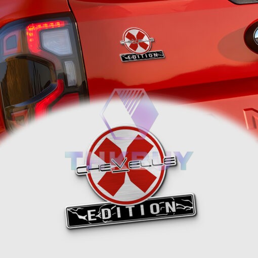 CheVelle Edition Laser Engraved Car Emblem Version 2
