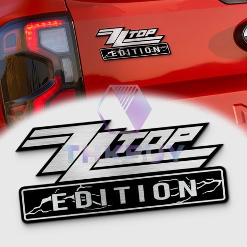ZZ Top Edition Laser Engraved Car Emblem