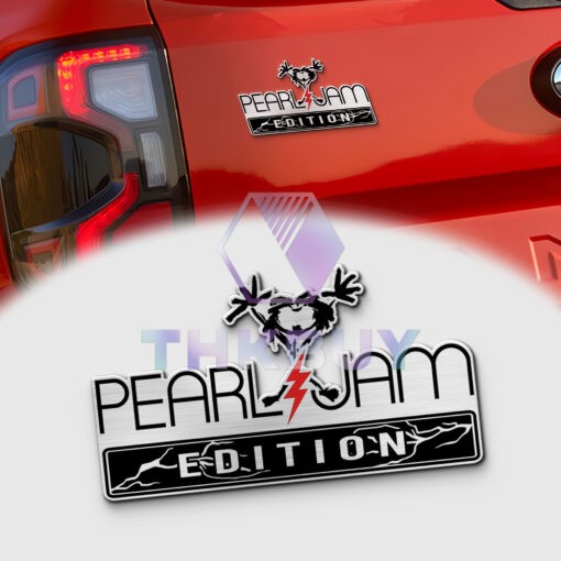 Pearl Jam Edition Laser Engraved Car Emblem Version 1