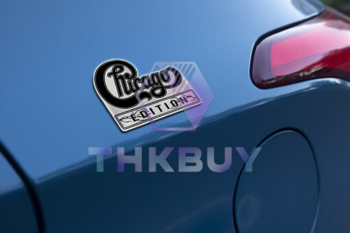 Chicago Edition Laser Engraved Car Emblem - Image 4