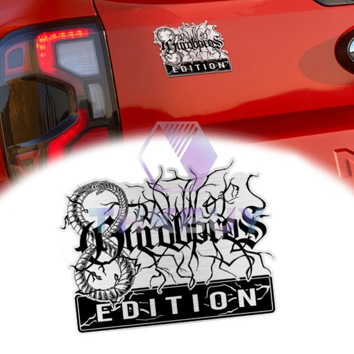 Dawn of Ouroboros Edition Laser Engraved Car Emblem
