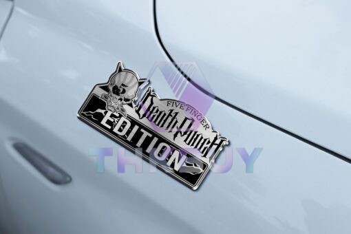 Five Finger Death Punch Edition Laser Engraved Car Name Emblem - Image 4