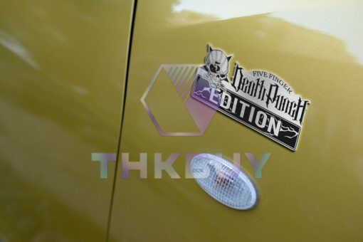 Five Finger Death Punch Edition Laser Engraved Car Name Emblem - Image 5