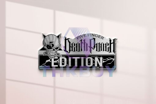 Five Finger Death Punch Edition Laser Engraved Car Name Emblem - Image 2