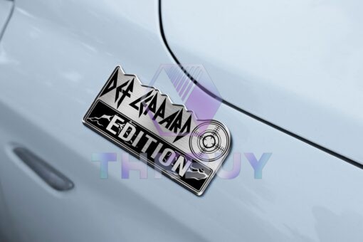 Def Leppard Edition Laser Engraved Car Name Emblem - Image 4