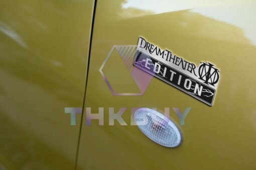 Dream Theater Edition Laser Engraved Car Name Emblem - Image 5