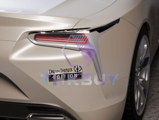 Dream Theater Edition Laser Engraved Car Name Emblem - Image 6