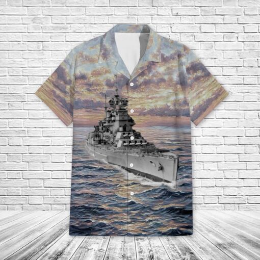 HMS Duke of York (17) Pocket Regular Hawaiian Shirt - Image 2