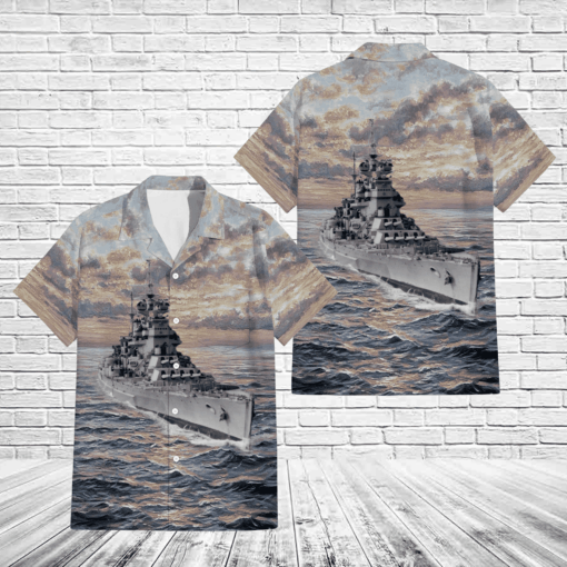 HMS Duke of York (17) Pocket Regular Hawaiian Shirt