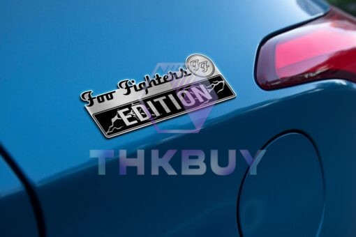 Foo Fighters Edition Laser Engraved Car Name Emblem - Image 3