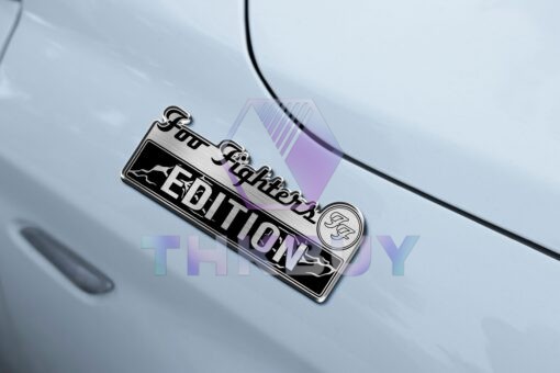 Foo Fighters Edition Laser Engraved Car Name Emblem - Image 4