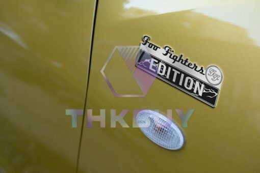 Foo Fighters Edition Laser Engraved Car Name Emblem - Image 5