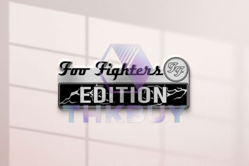 Foo Fighters Edition Laser Engraved Car Name Emblem - Image 2