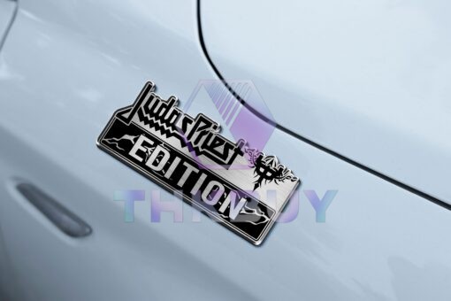 Judas Priest Edition Laser Engraved Car Name Emblem - Image 4