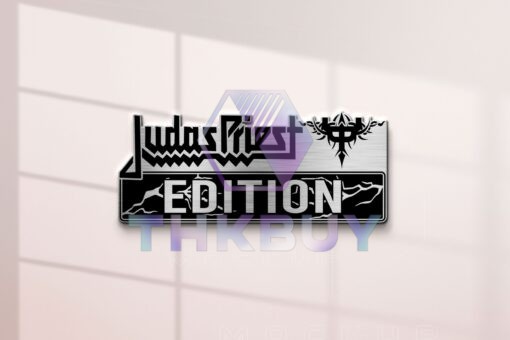 Judas Priest Edition Laser Engraved Car Name Emblem - Image 2