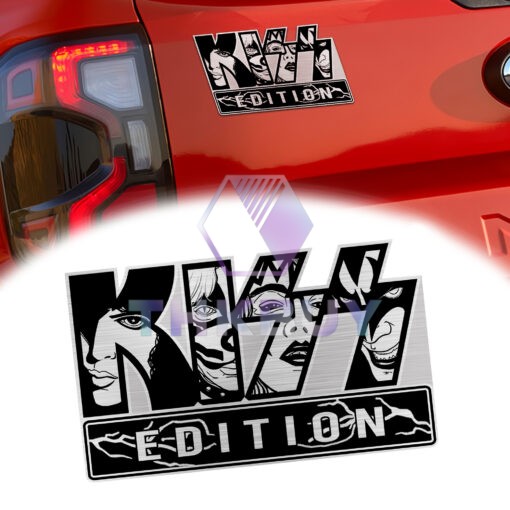 KISS Edition Laser Engraved Car Emblem Original Version