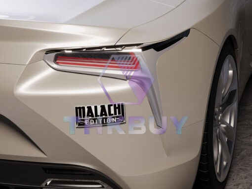 Malachi Edition Laser Engraved Car Emblem - Image 3