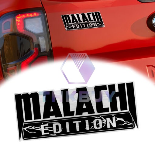 Malachi Edition Laser Engraved Car Emblem