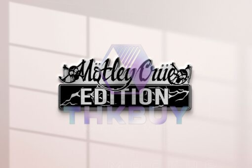 Mötley Crüe Edition Laser Engraved Car Name Emblem - Image 2