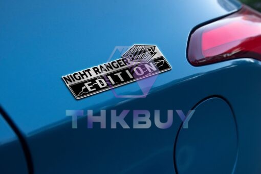 Night Ranger Edition Laser Engraved Car Name Emblem - Image 3