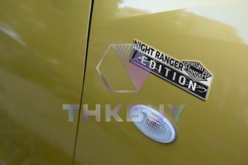 Night Ranger Edition Laser Engraved Car Name Emblem - Image 5