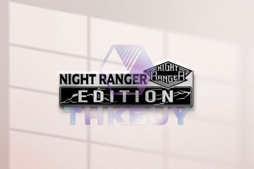 Night Ranger Edition Laser Engraved Car Name Emblem - Image 2