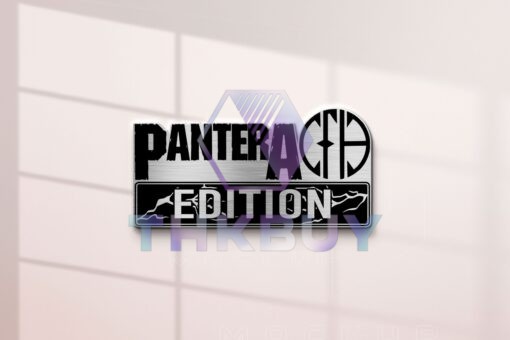 Pantera Edition Laser Engraved Car Name Emblem - Image 2