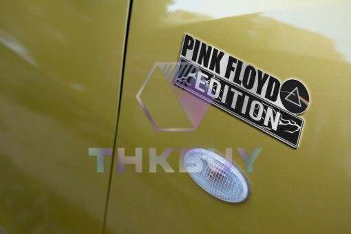 Pink Floyd Edition Laser Engraved Car Name Badge - Image 6