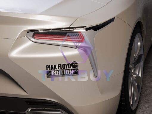 Pink Floyd Edition Laser Engraved Car Name Badge - Image 5