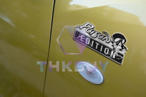 Poison Edition Laser Engraved Car Name Emblem - Image 5