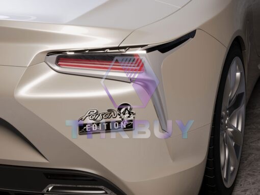 Poison Edition Laser Engraved Car Name Emblem - Image 6