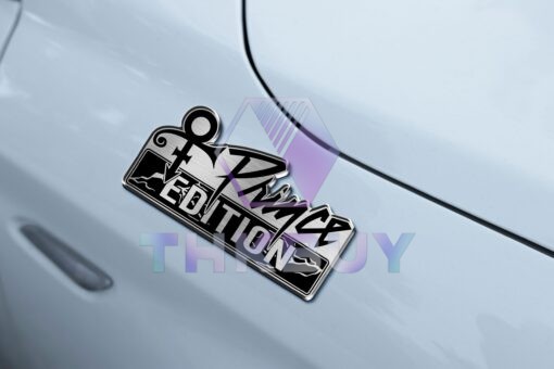 Prince Edition Laser Engraved Car Name Emblem - Image 4