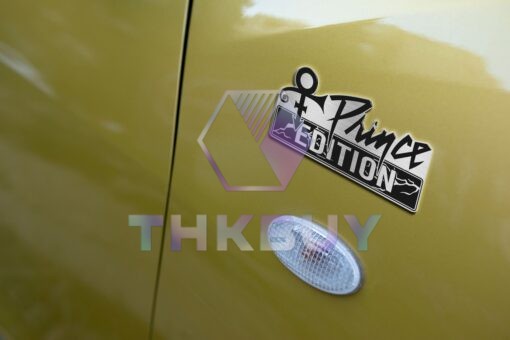 Prince Edition Laser Engraved Car Name Emblem - Image 5