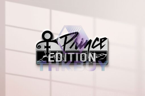 Prince Edition Laser Engraved Car Name Emblem - Image 2