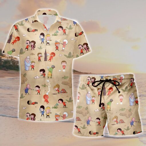Pyramid America Star Trek Characters Hawaiian Shirt