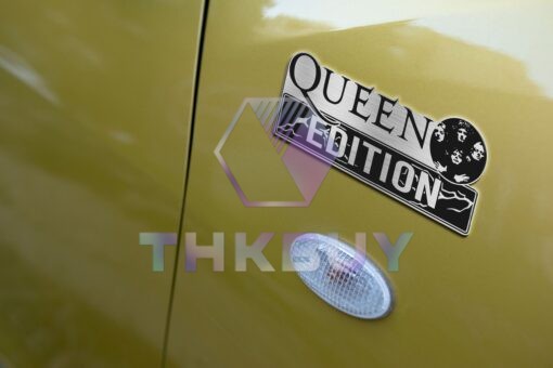 Queen Band Edition Laser Engraved Car Name Emblem - Image 5