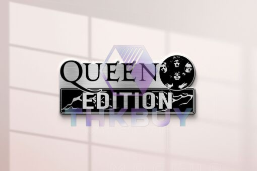 Queen Band Edition Laser Engraved Car Name Emblem - Image 3