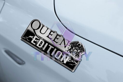 Queen Edition Laser Engraved Car Name Emblem - Image 6